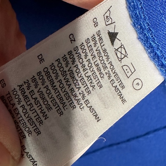 H&M | Divided Cobalt Blue Unlined Blazer - Picture 7 of 7